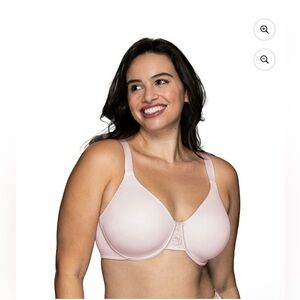 NWT Vanity Fair Underwire Bra Light Pink Size 40 DD